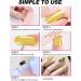Kalolary 20PCS Nail Adhesive Wrap Nail Gel Polish Strips Full Wraps Nail Polish Stickers Cured Gel Nail Strips Self-Adhesive Gel Nail Wrap Stickers Decals(UV/LED Lamp Required) (Colorful 3) - Buy Online on SooperMarket.com