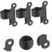 BESPORTBLE 2 Sets Mini Clip Bike Inflator Holder - Black Plastic (8x6cm) - Pack of 5 - Buy Online on SooperMarket.com