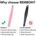 Remboh Professional Stainless Steel Slant Tweezers - Precision Eyebrow Tweezers (Pink, Pack of 2) - Buy Online on SooperMarket.com