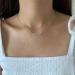 Oralgos Elegant Fashion Necklace - Stylish Snake Bone Choker with Loop Trailer for a Cool Collarbone Look - International Shipping - Buy Online on SooperMarket.com