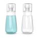 RELANOR Pack 2 Small Spray Bottle Travel Size 2oz/60ml - PETG Mist Spray Bottle Travel - Travel Spray Bottle Leak Proof - Cute Travel Sized Spray Bottles for Toners, Face & Hair Mist 2 Count (Pack of 1)