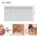 100Pcs Sterile Body Piercing Needles - 12G 14G 16G 18G for Ear & Nose Piercings - International Shipping Available - Buy Online on SooperMarket.com