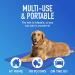 Chillz Dog Cooling Mat - Pressure Activated Gel Pad for Dogs & Cats - Non-Toxic, No Water Needed - Ideal for Home, Travel, Crates - Large Blue - Buy Online on SooperMarket.com