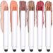 Reddhoon Eyeshadow Stick 6 Colors Matte Shimmer Cream Eyeshadow Pencil Waterproof Long Lasting High Pigmented Eye Shadow Stick Highlighter Crayon Makeup Set for Women Set A (6 Colors)