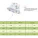 LANGZHEN Baby Girls Beach Sun Hat with Chin Strap, White, 1-2 Years - Buy Online on SooperMarket.com