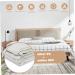 Grounding Mat Silver Conductive Earth Mat with 180inch Grounding Wire Grounding Sheet Foldable Earth Sheets Breathable Grounding Bed Sheet 28 * 52inch - Buy Online on SooperMarket.com