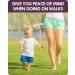 LilKisThk Child Leash Backpack 2 Pack - Toddler Safety Harness with Key Lock - Baby Anti Lost Wrist Links - Blue+Purple - Buy Online on SooperMarket.com