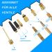 26-Piece Bicycle Valve Adapter Set - Autoventile & French Valve with Sealing Rings for All Bicycle Pumps - Auidy_6TXD - Buy Online on SooperMarket.com