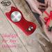 Kaveno Golf Divot Repair Tool - Foldable Stainless Steel Switchblade with Detachable Ball Marker - Red Fish Design - 2 Sets - Buy Online on SooperMarket.com