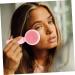 Gogogmee Silicone Face Brush Silicone Face Scrubber Silicone Facial Scrubber Facial Cleansing Brush Face Scrubber Face Scrubbers Silicone Brush for Face Facial Exfoliator Brush Facial Brush 11x5cm Pink - Buy Online on SooperMarket.com