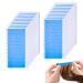 240 Pieces of Blue Hair Extension Tape Wig Tape Tabs for Human Hair Extensions Adhesive Replacement Tape for Hair Extension Suit for Tape in Hair Extension Replacement. (Blue 240)