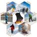 Buy Dsliha Self-Warming Magnetic Field Therapy Socks - Unisex Tourmaline Winter Massage Socks for Hiking Skiing & Camping | International Shipping Available - Buy Online on SooperMarket.com