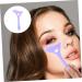 PLAFOPE Eyeliner Stamp Makeup Assistant Tool Eyelash Stencils Reusable Eye Liner Stencils for Eyes Lipstick Applicator Guide Tool Eyeliner Stencils Lower Eye Lash Shield Purple 12.00X6.00X0.50CM Purple - Buy Online on SooperMarket.com