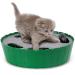 Pawaboo Cat Toy with Running Mouse, Electric Interactive Motion Cat Toy Automatic Rotating Teaser Pop and Play Hide and Seek Hunt Toy for Pet Cat Kitten Play Fun Excercise Green