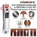 FAMILIFE Professional 11-in-1 Manicure Set with Brown Leather Travel Case - Stainless Steel Nail Clippers & Pedicure Tools Kit for Men - Luxury Grooming Gift - Buy Online on SooperMarket.com