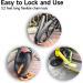 NDakter 5-Digit Combination Bike Chain Lock - Heavy Duty Anti-Theft Security for Bicycle, Scooter, Motorcycle - 3.2 ft Long - Resettable - Black - Buy Online on SooperMarket.com