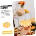 Alipis 3pcs Pumpkin Decoration Artificial Thanksgiving Pumpkin Decor Pumpkin Model Decorative Pumpkin Vintage Decor Dollhouse Miniatures Food Miniature Dollhouse Ceramics Props Window - Buy Online on SooperMarket.com