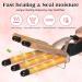 5 Barrel Hair Crimper Iron - 0.6 Inch Ceramic Tourmaline Curling Wand for Perfect Waves - Dual Voltage International Shipping - Buy Online on SooperMarket.com