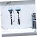 Angoily 2-Pack Razor Holder Shower Hook - Suction Hook for Bathroom Storage & Razor Organization - Buy Online on SooperMarket.com