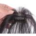 Bangs Hair Clip Lifelike Hair Extensions Wispy Bangs Clip Dark Brown Fake Air Bangs Fringe Refine Facial Contour 3D Real Human Hair Bangs for Daily Wear - Buy Online on SooperMarket.com
