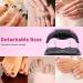 Buy Gel UV LED Nail Lamp - 268W High Power 4 Timer Settings & Auto Sensor for Professional Manicure - Buy Online on SooperMarket.com