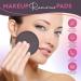 Freckled Rebel Reusable Makeup Remover Pads Set - 20 Eco-Friendly Wipes & Laundry Bag Perfect for All Skin Types - Black Floral Design - Buy Online on SooperMarket.com