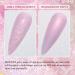 MIZHSE Pink Shimmer Pearl Gel Nail Polish with Shell Thread - 10 x 1 Soak Off UV LED - Y007 - Buy Online on SooperMarket.com