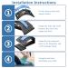 UniForU Back Stretcher Lumbar Stretcher Multi-Level Lumbar Stretching Device with Accupressure Points (Blue) - Buy Online on SooperMarket.com