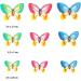 Alegre Edible Butterflies - 40 Colorful Cake & Cupcake Toppers for Weddings & Birthdays | International Shipping - Buy Online on SooperMarket.com