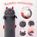 28in Black Cat Plush Pillow Stuffed Animal - Soft Squishy Toy for Kids - 28inch/70cm - Buy Online on SooperMarket.com