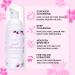 Eyelash Extension Cleanser 60ML Natural Lash Extension Shampoo Cherry Blossom Professional Eyelid Foaming Cleanser Paraben & Sulfate Free Non-lrritating with Salon and Home Care Cherry Blossom 60ml - Buy Online on SooperMarket.com