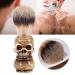 Beard Shaving Brush - Premium Men's Beauty Tool | Skull Barber Shop - Perfect Father's Day Gift - Buy Online on SooperMarket.com