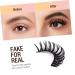 50 Pairs Fluffy Natural Fake Eyelashes - Realistic Full Strip Lashes for Women | Bulk Makeup Tools - Buy Online on SooperMarket.com
