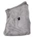 Kuuleeyn Electric shoulder blanket electrical warm scarf USB-heated warm scarf light electrical shoulder blanket made of coral flanel for winter light gray
