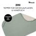 Hauck Topper & Towel for Diaper Pad - Breathable Muslin & Terry Fabric Washable at 60 C Ideal for Baby Boys & Girls - Compatible with Hauck Clean Baby Wrap (Sage) - Buy Online on SooperMarket.com