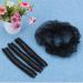 F Fityle 100pcs Disposable Beret Caps - Fleece Head Caps for Hygiene & Cosmetics in Black - Buy Online on SooperMarket.com