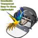 Gecheer Bird Carrier Bird Backpack Carrier Portable Folding Oxford Cloth Bird Bag Parrot Pigeon Small Pet Outing Bag - Buy Online on SooperMarket.com