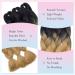 Tess Braids Extensions - 60 cm Jumbo Kanecalon Ombre Hair Braids (3 Pack) #23 Medium Blonde/Black for Stunning Box Braids - Buy Online on SooperMarket.com