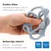 Reer Bite&Play Teething & Grasping Ball for Babies | Blue Teething Ring & Toy for Toddlers - Perfect Gift! - Buy Online on SooperMarket.com