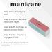 Manicare 4 Way Buffing Block for Nails - Removes Ridges, Creates High Gloss Shine - Easy to Use Manicure Tool - 1 Count - Buy Online on SooperMarket.com