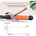 PRETFY 1 1/4 Inch Curling Iron - Adjustable Temperature Ceramic Barrel Fast Heat for Long & Medium Hair - Dual Voltage Hair Waver for Women - Buy Online on SooperMarket.com