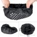 Catime Waterproof Bicycle Helmet Cover - Reflective Rain Protection for Kids & Adults - Adjustable Buckle Dustproof High Visibility Black - Buy Online on SooperMarket.com
