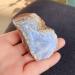 190g Natural Raw Blue Lace Agate Rough Stones Crystal Minerals and Stones Rough Gemstones Original Specimen for Home Decor Gifts Full of Texture (Size : 140-190g)