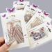Luxury 3D Nail Letters Ribbon Tape with Rhinestones | DIY Nail Art Tools & Decorations - International Shipping Available - Buy Online on SooperMarket.com