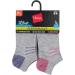 Hanes Women's Performance Cool Compression No Show Socks 6 Pair Pack - Grey/Purple/Pink Design - Buy Online on SooperMarket.com