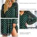 Naroote Womens Fashion Dress V-Neck Breathable Drawstring Travel Dress for Business Women Small Dark Green - Buy Online on SooperMarket.com