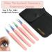 Professional Fiber Tip Lash Tweezers Set - Japanese Steel, Curved & Volume Lash Tweezers - Blush Pink - My Lash Tools - Buy Online on SooperMarket.com
