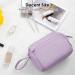 Narwey Large Purple Makeup Bag Travel Toiletry Organizer for Women - Buy Online on SooperMarket.com