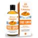 Natrulo Turmeric Face Wash, 4oz Clear Skin Liquid Soap – 100% Natural Anti Aging Exfoliating Turmeric Facial Cleanser for Fading Spots, Clearing Acne Scars, Age Spots, Sun Damage, Discoloration - Turmeric Soap Skin Detox T…