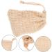 Mikinona 10pcs Net Bathing Soap Pouch Exfoliating Scrub Towel Bathing Supply Soap Foaming Ramie - Buy Online on SooperMarket.com